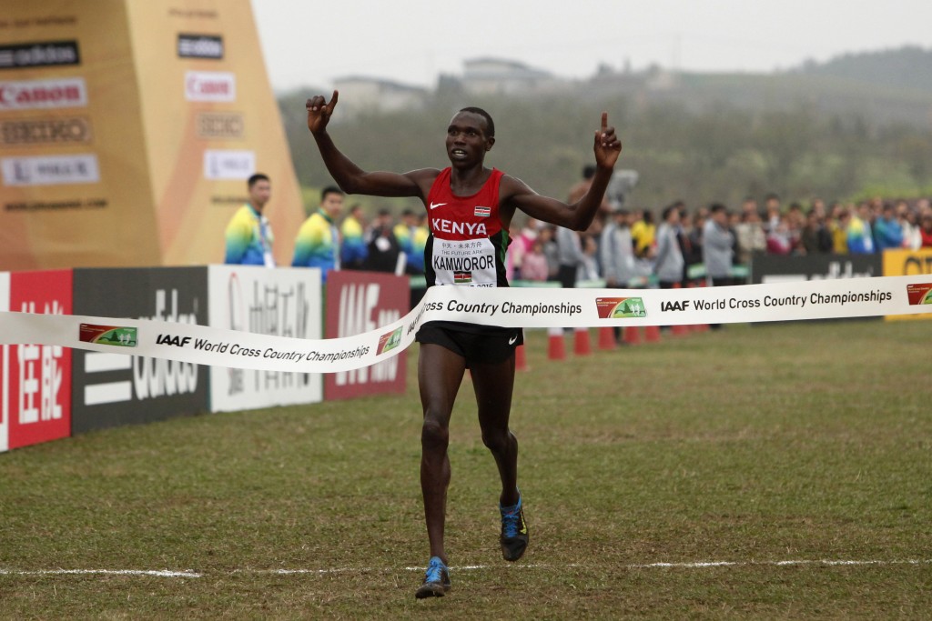 Kamworor destroys strong field in world cross country - Kenya Page