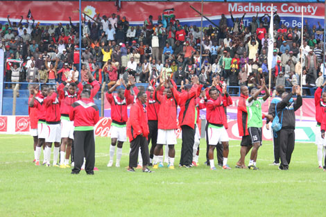 Harambee Stars at Machakos