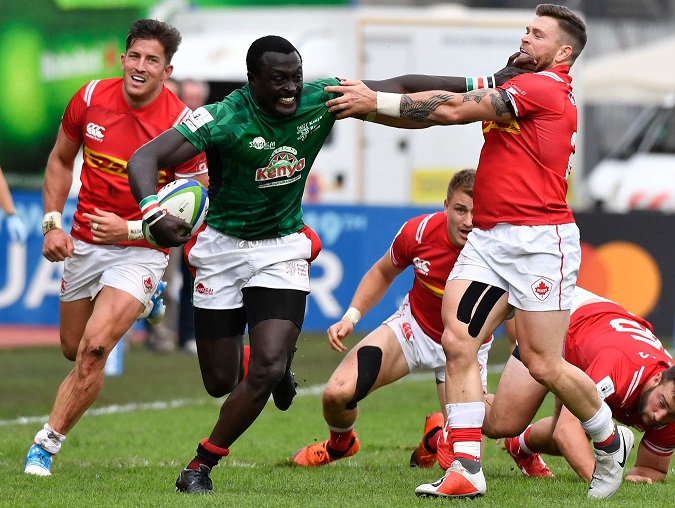 Kenya vs Canada XV rugby 2018