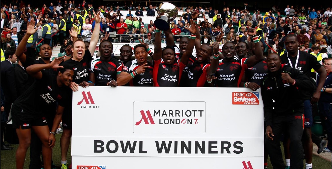 Kenya Bowl winners at 2015 London sevens