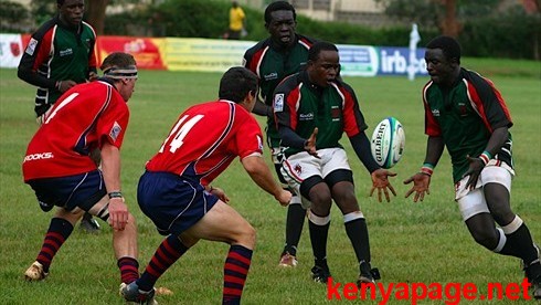 Kenya rugby Juniors vs Chile 2009