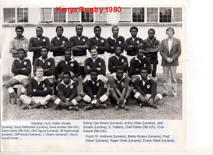Kenya Rugby 1980