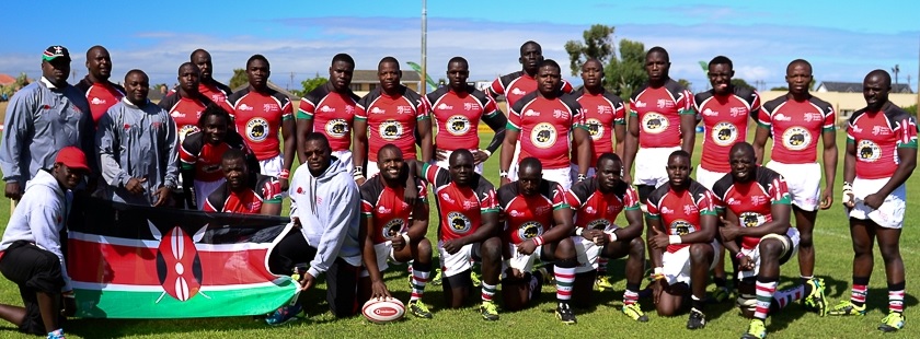 Team Kenya for the 2014 Vodacom Cup