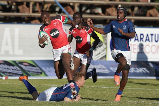 Kenya vs Namibia rugby 2016